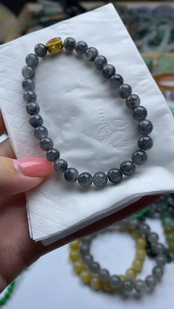 未镶嵌手串翡翠翡翠