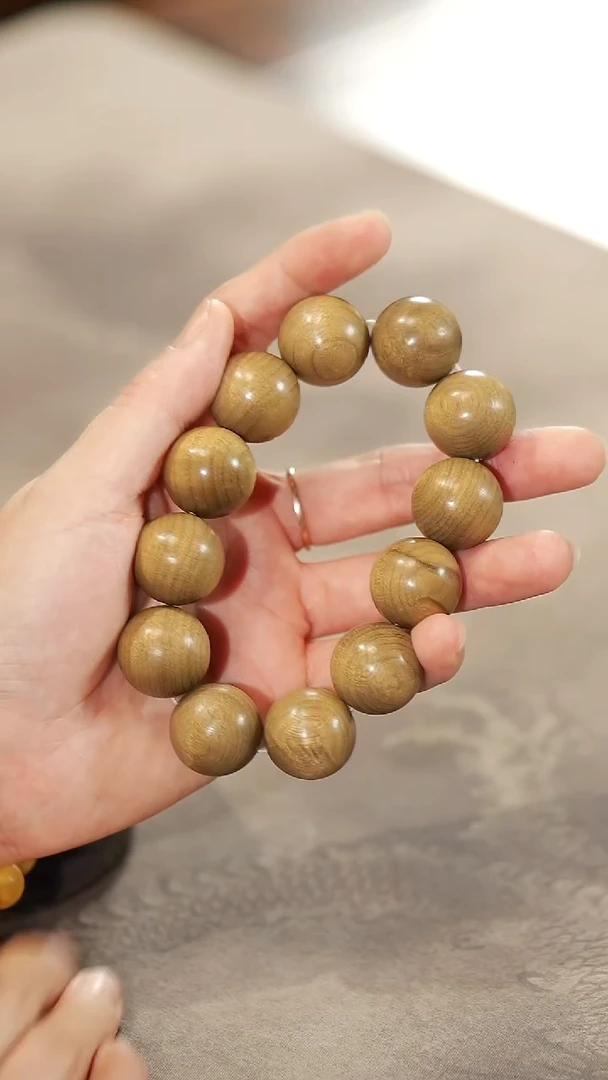金丝楠木头款金丝楠木2.0珠串