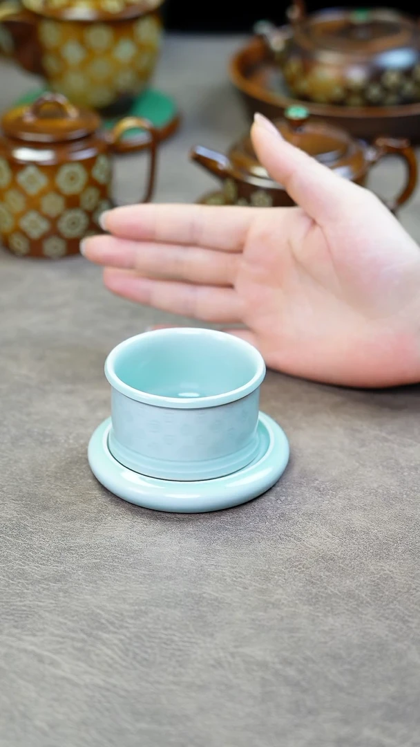 【闪购商品】龙泉青瓷粉青手工主人杯