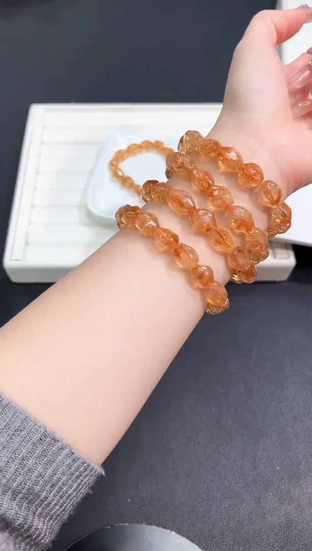 【闪购商品】水晶手串未镶嵌27g多样性发其一/1条默认微瑕