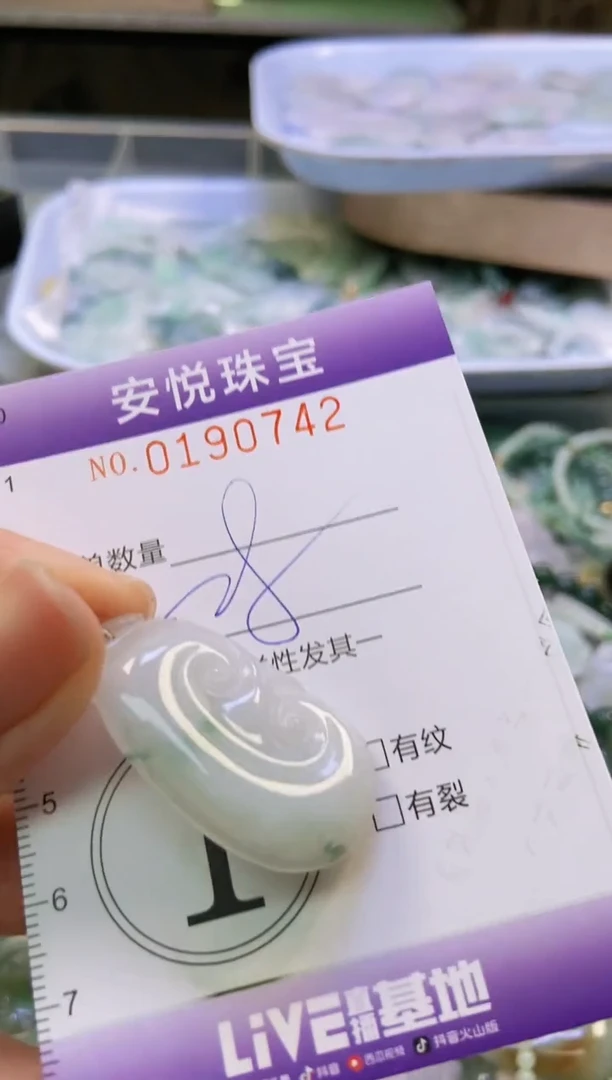 翡翠未镶嵌颈饰闪购0190742
