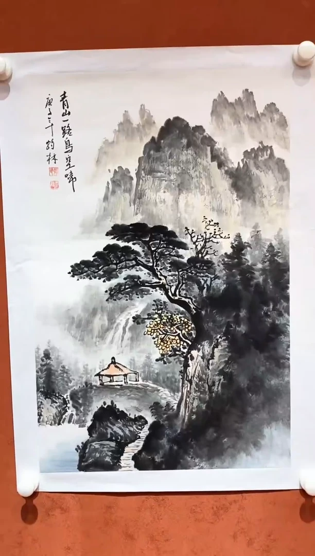 国画张灼林老师绘画作品