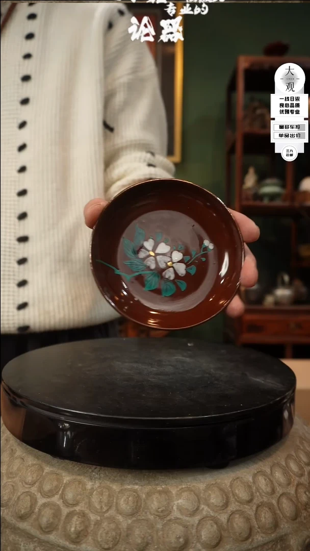 【闪购商品】瓷片大观论器壶承