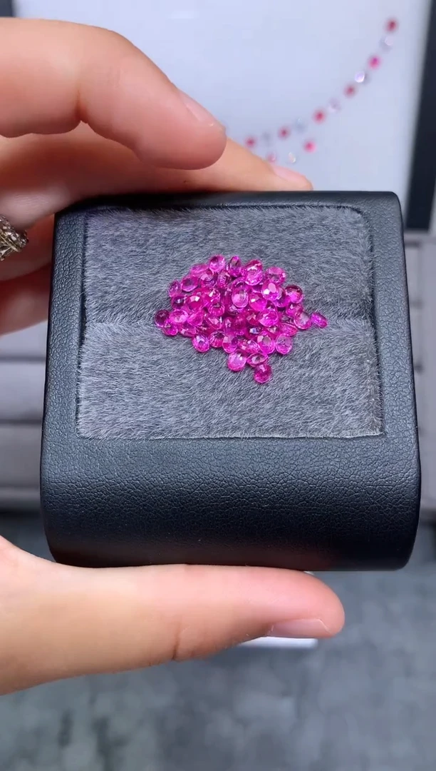 蓝宝石裸石未镶嵌椭圆 粉蓝宝石61/P 10.55ct