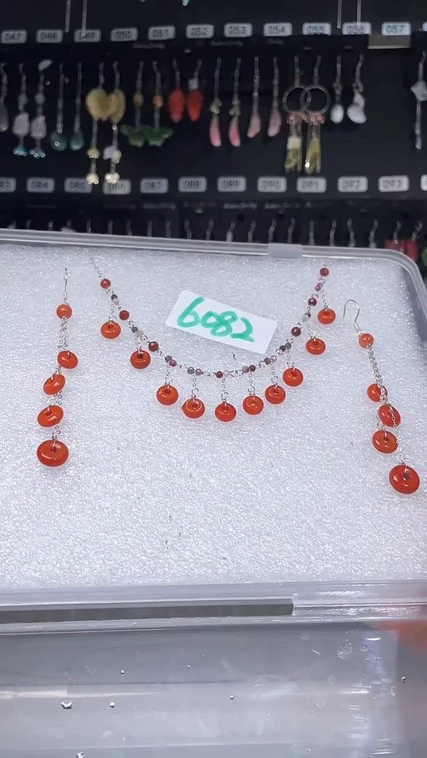 紫晶耳饰银S925镶嵌喜欢拍