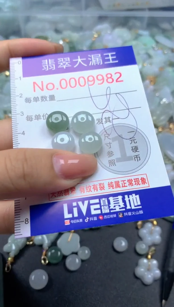颈饰未镶嵌翡翠9982
