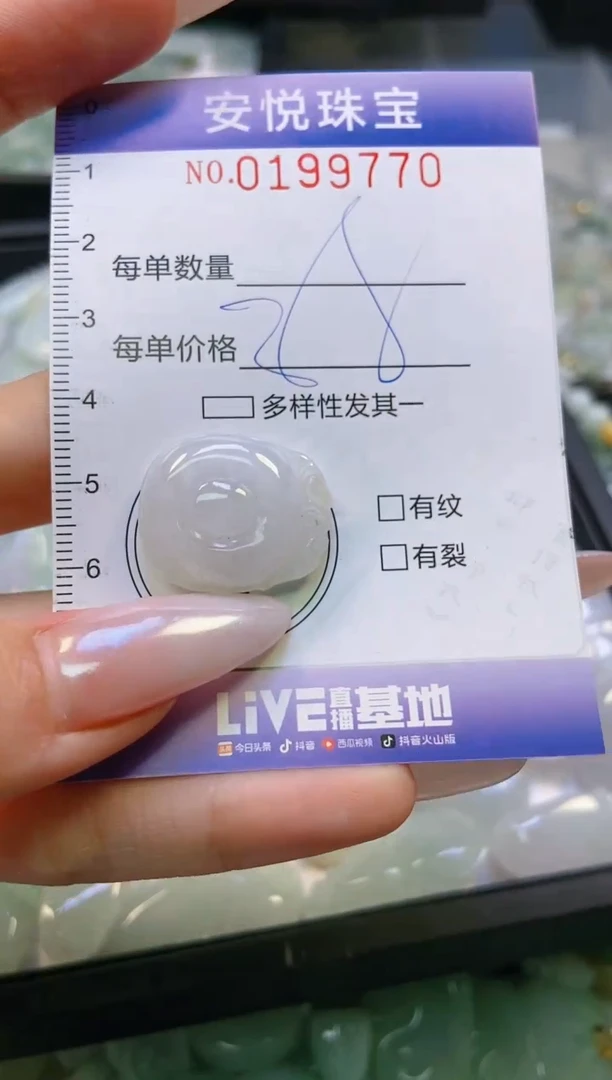 翡翠挂件未镶嵌闪购0199770