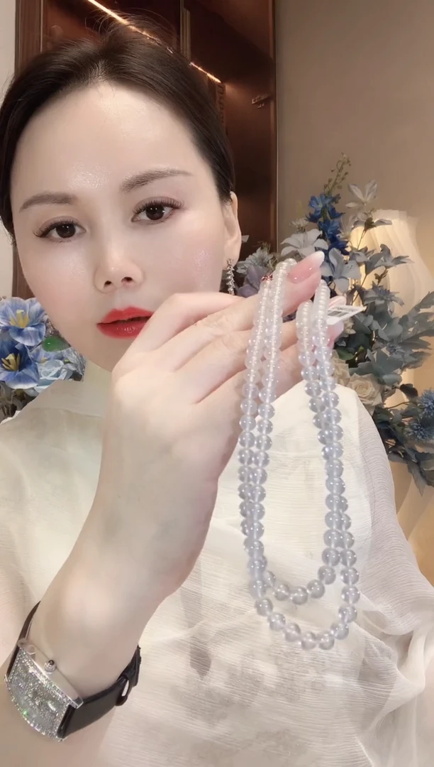 翡翠未镶嵌项链A119 翡翠