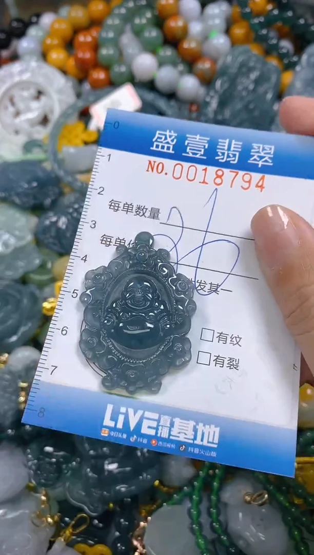 颈饰未镶嵌翡翠闪购0018794