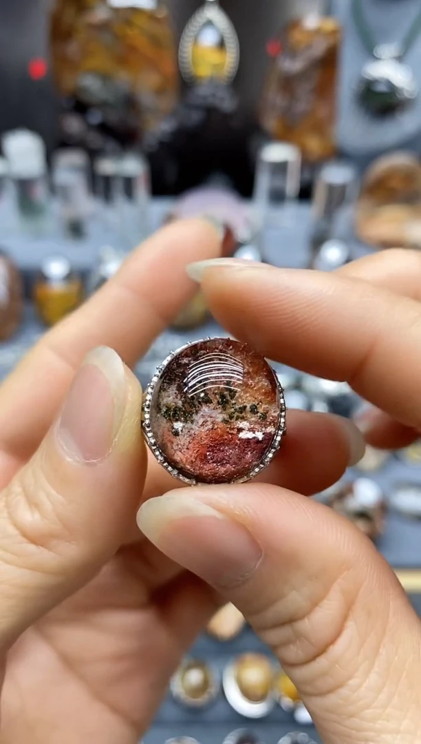 【闪购商品】水晶戒指银S925镶嵌水晶水晶