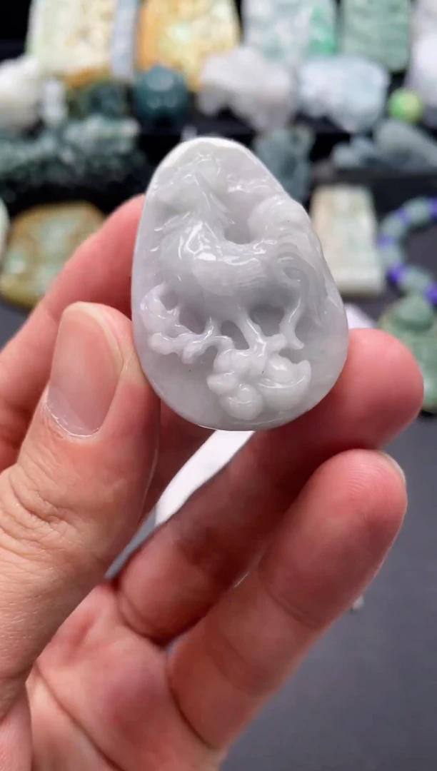 颈饰未镶嵌翡翠天然翡翠a货