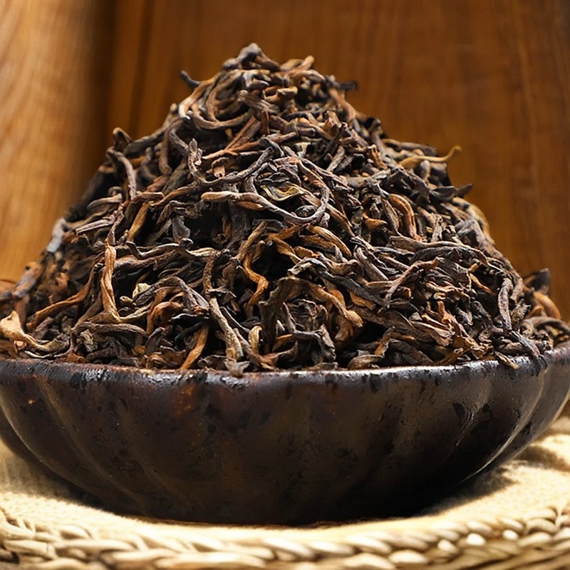 普洱熟茶散茶传统普洱金芽陈香老熟茶散装顺滑干净醇香500g
