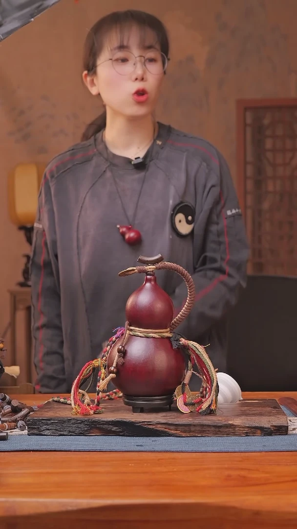 668号链接精品大漆葫芦现货现发[一物一拍]