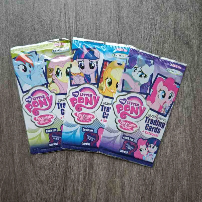 小马宝莉美版ccg 歌词eqg (盲盒直播间代拆)