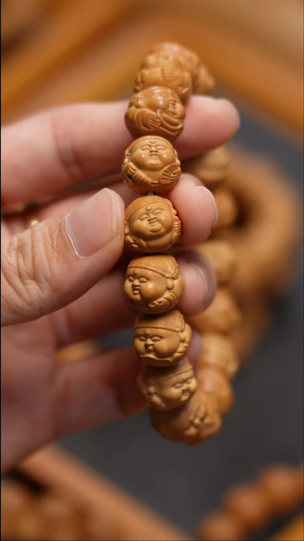 吊坠猴头核桃歪财