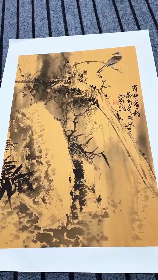 精品国画花鸟作品