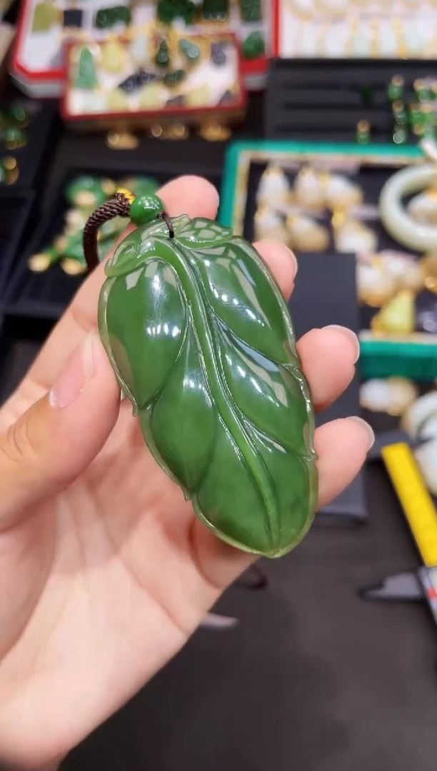 和田玉未镶嵌套链73MM 多样性发一