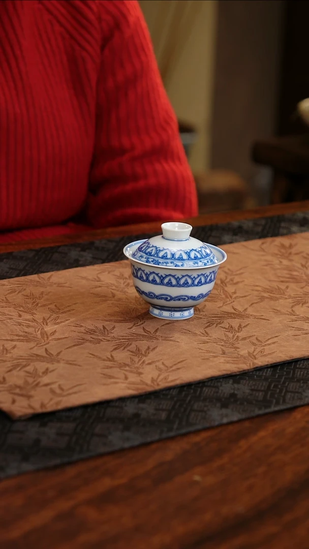 【闪购商品】杯子聚澜堂点工宝相迷你盖碗