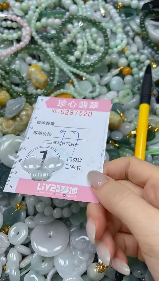 翡翠未镶嵌颈饰闪购0287520