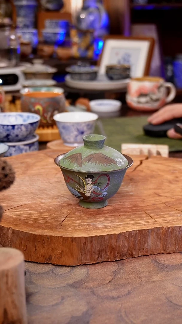 杯子飞天手工手绘手工手绘