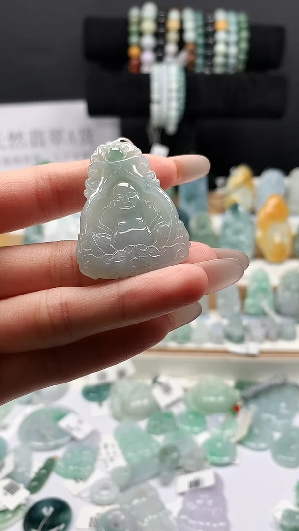 吊坠(不含链)未镶嵌翡翠80佛公