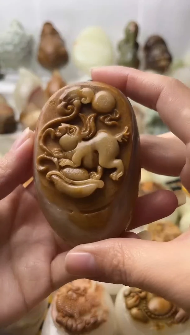 石材古青石棉纹正常不退换兔