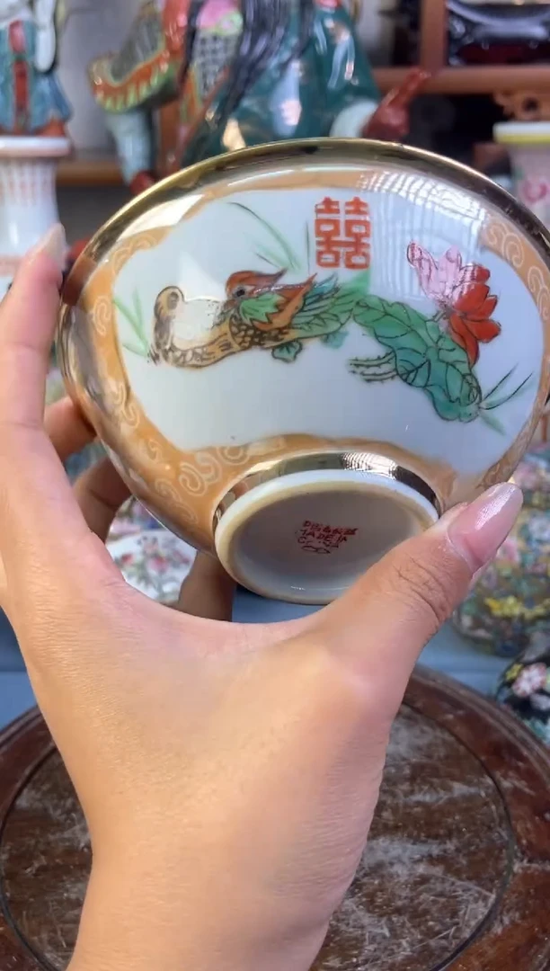 瓷片微瑕慎拍景德镇窑老厂瓷器单件