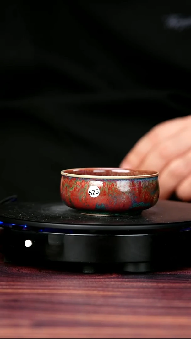 其他钧瓷525#盼龙窑一级品原矿钧瓷普洱杯