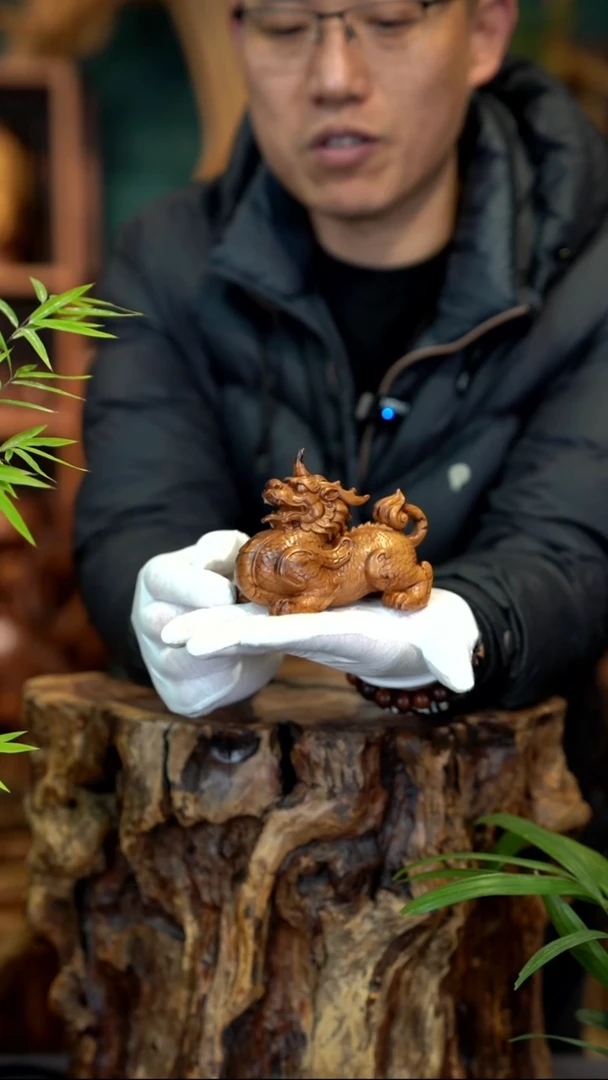 木雷击枣木貔貅