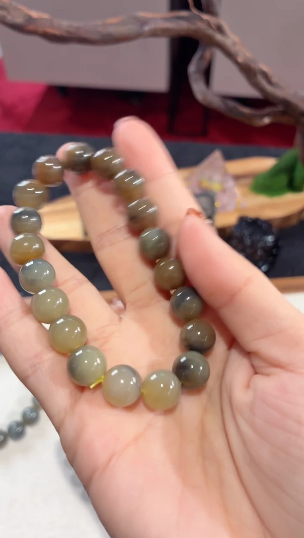 未镶嵌手串和田玉S4 10MM