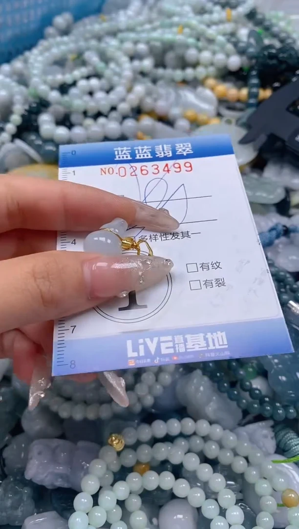 翡翠未镶嵌颈饰闪购0263499多样性发其一