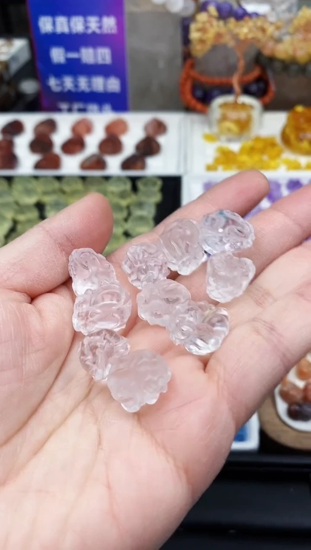 【闪购商品】水晶颈饰未镶嵌2a多样性发其一2/8/1个