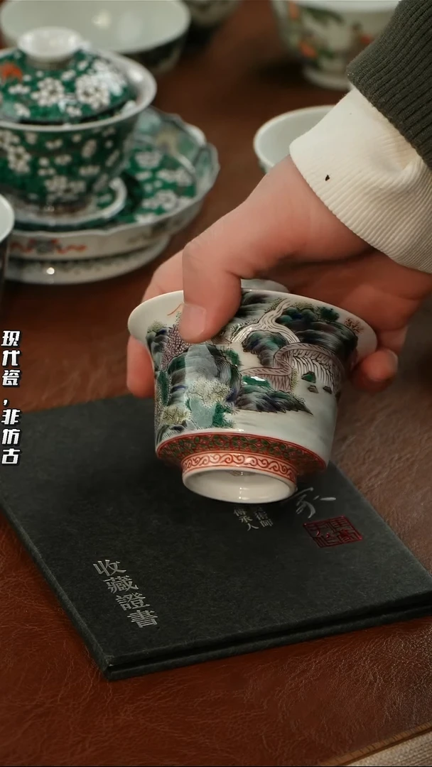 瓷片千年瓷都景德镇 艺术关注谢佳豪