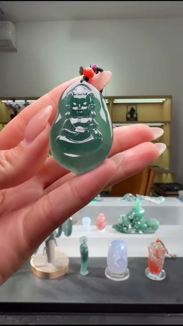 吊坠(不含链)未镶嵌翡翠宝宝佛（多样性发其一）