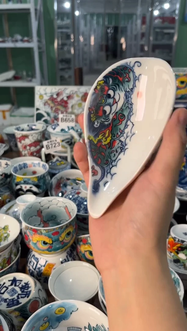 昨明景德镇陶瓷：茶则