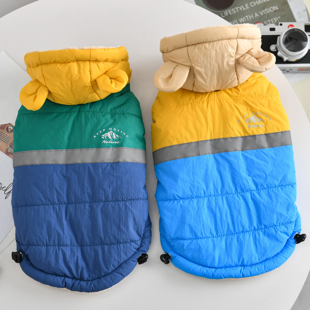 宠物小狗狗衣服秋冬款防风比熊小型犬泰迪博美冬季冬天棉衣5195