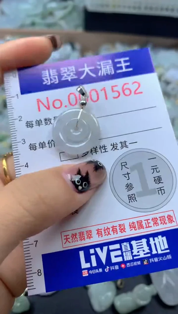 颈饰未镶嵌翡翠1562