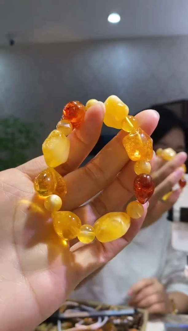 裸石琥珀未镶嵌天然琥珀蜜蜡首饰