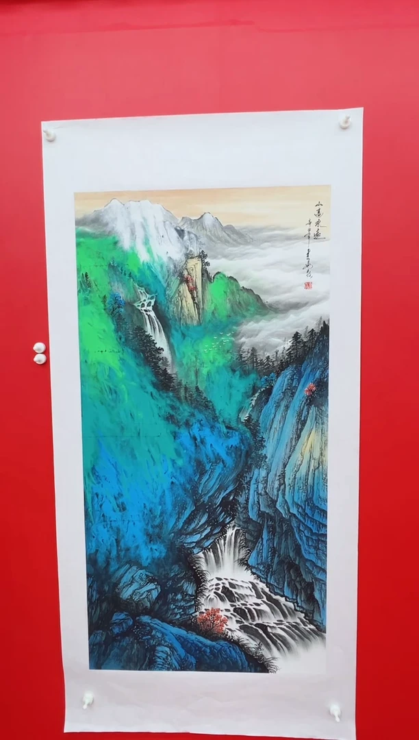 国画画都老张-书法绘画作品-甄选国画书法绘画