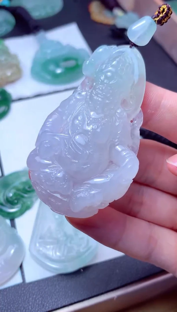 颈饰未镶嵌翡翠?****?天然A货翡翠