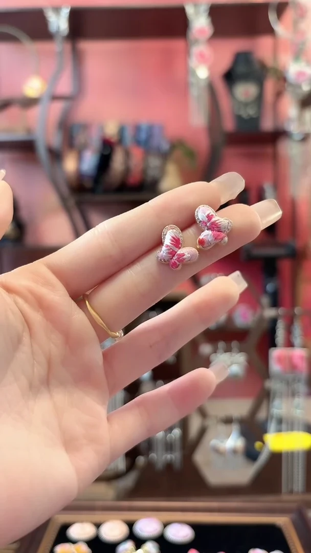 织绣 云织谣民族风精美饰品  324