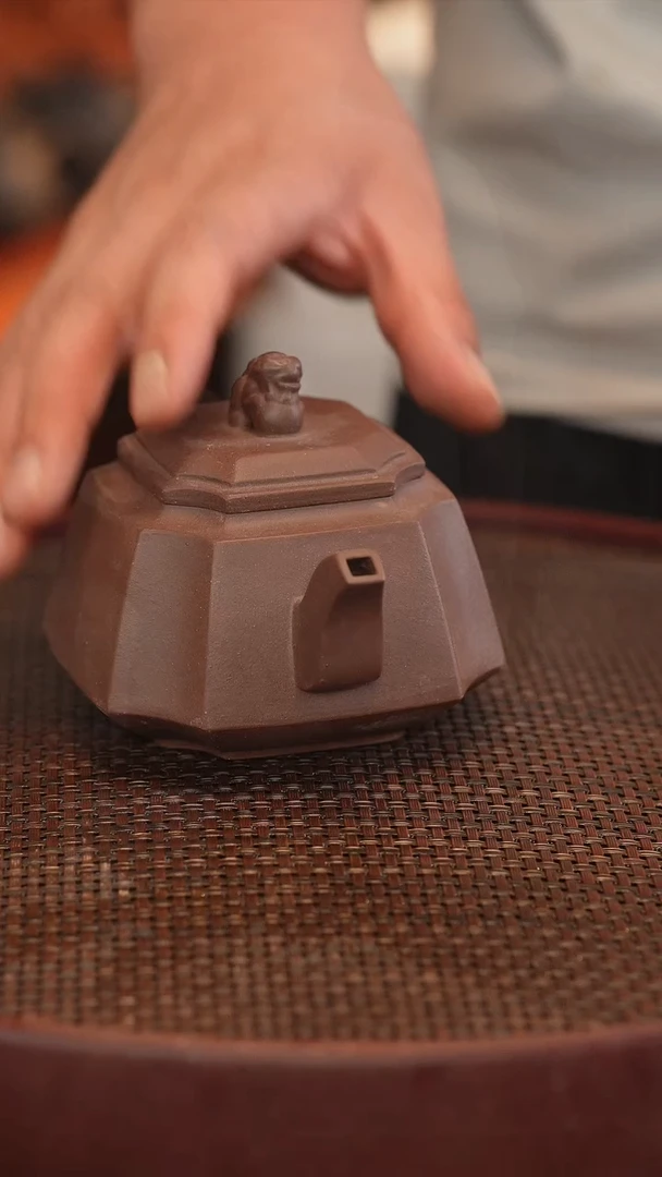 茶壶紫砂原矿手工制作瑕疵