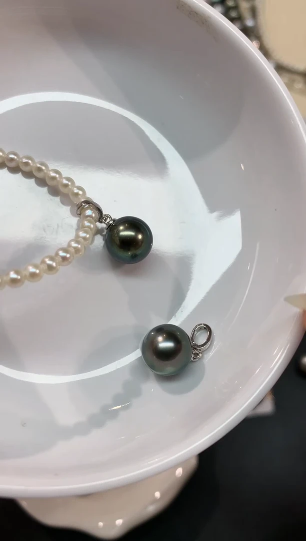 【闪购商品】海水珍珠吊坠18K金镶嵌A114|1380多样性发货一件