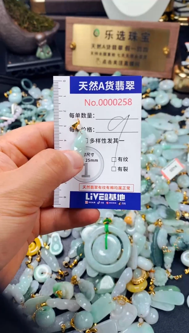 颈饰未镶嵌翡翠258