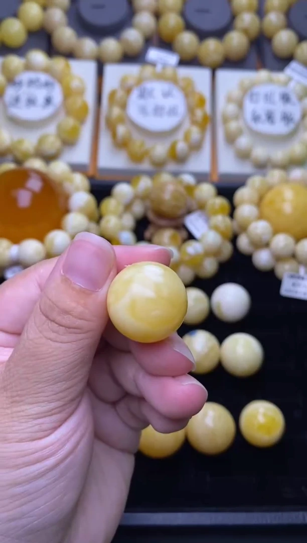 裸石琥珀未镶嵌大小姐珠宝严选29