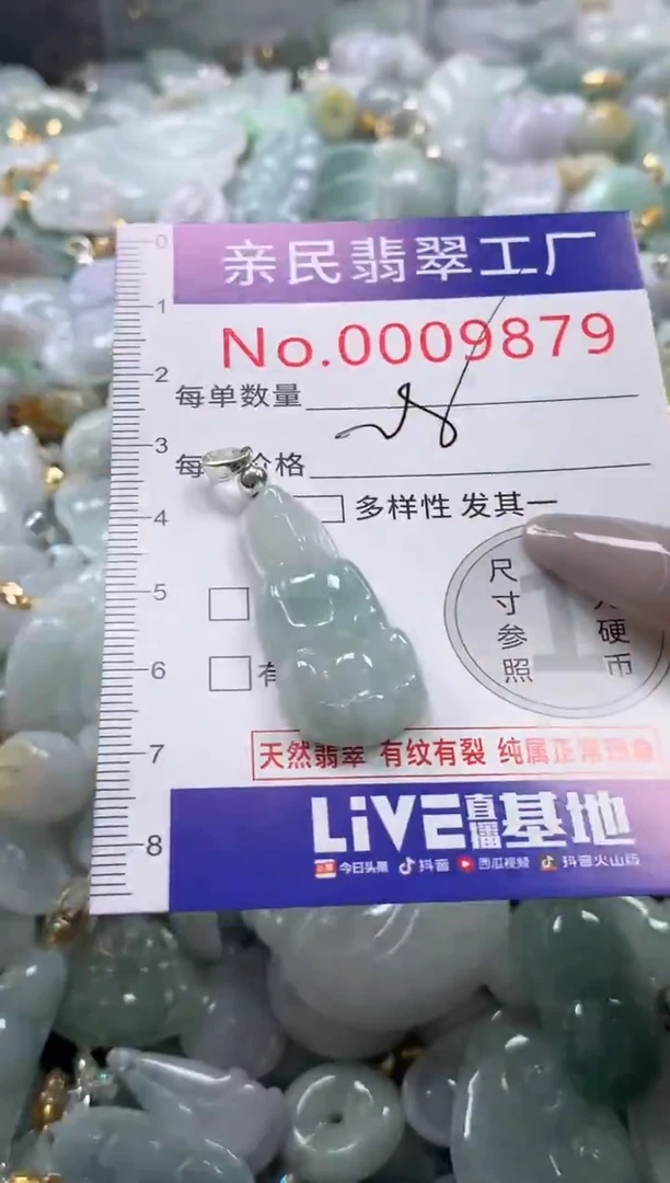 颈饰未镶嵌翡翠9879