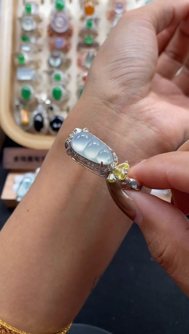 未镶嵌戒指翡翠缅甸天然a货翡翠