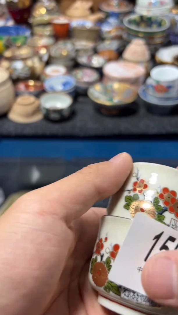 瓷片不*夏目海外回流瓷器中古品。155