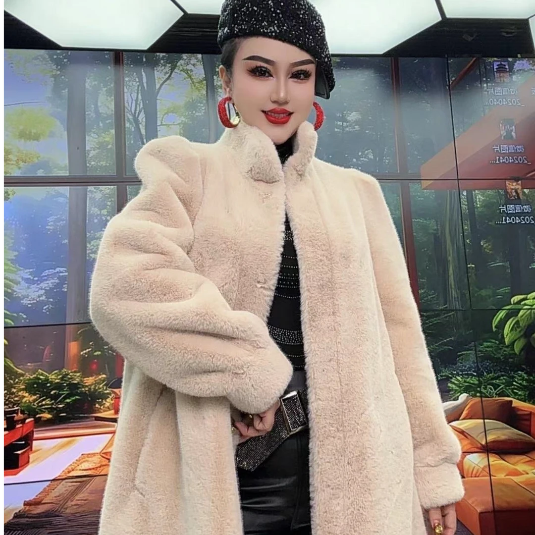 24039 长款时尚气质高雅大方外套