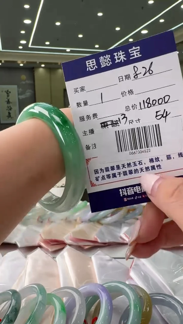 未镶嵌手镯翡翠手镯